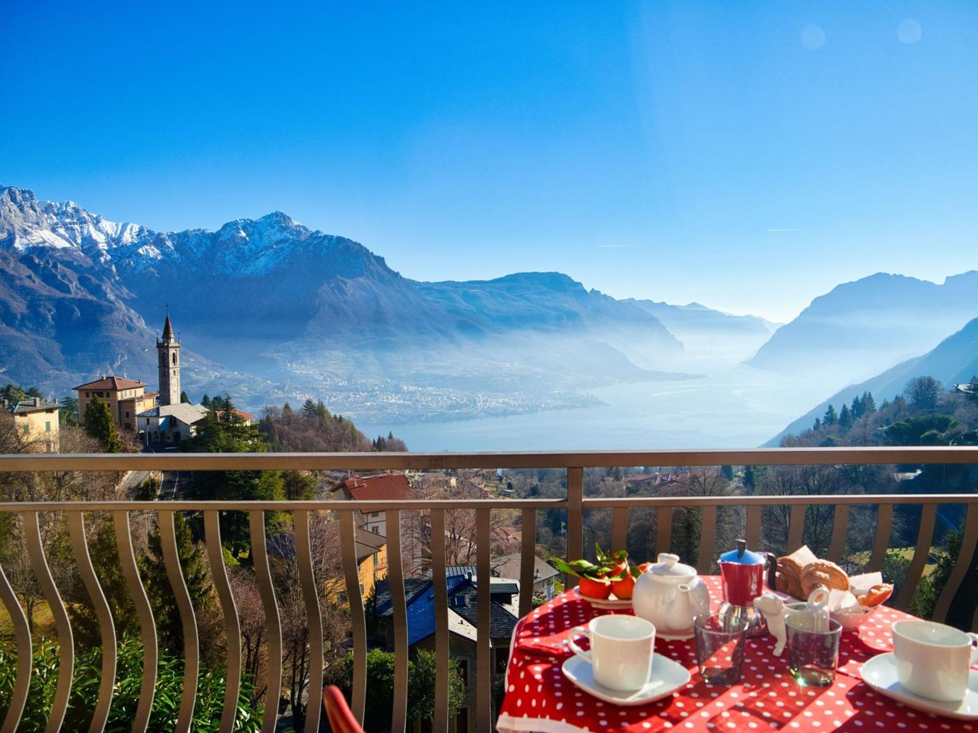 Panoramic Lakeview House Bellagio Civenna المظهر الخارجي الصورة