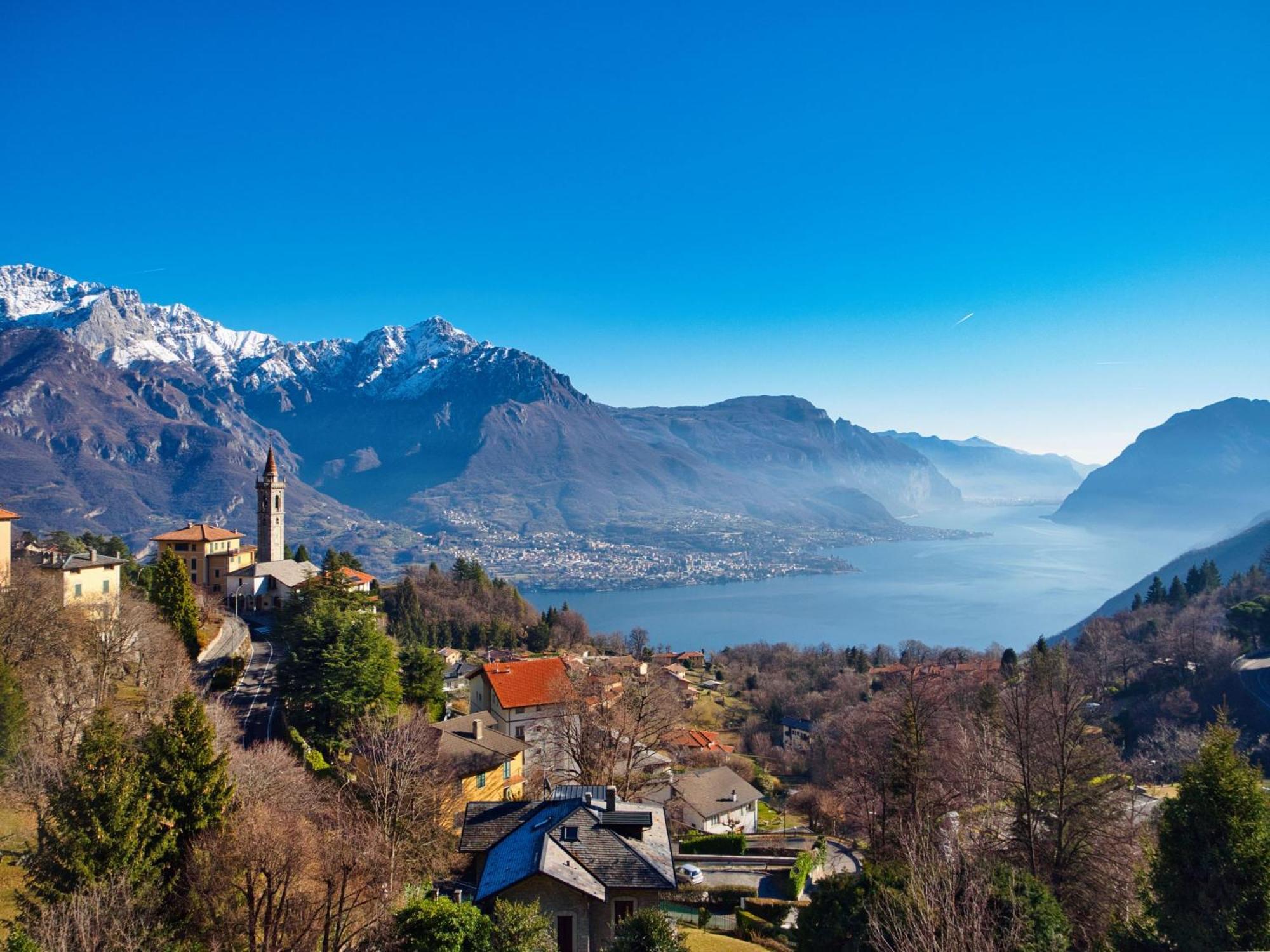 Panoramic Lakeview House Bellagio Civenna المظهر الخارجي الصورة
