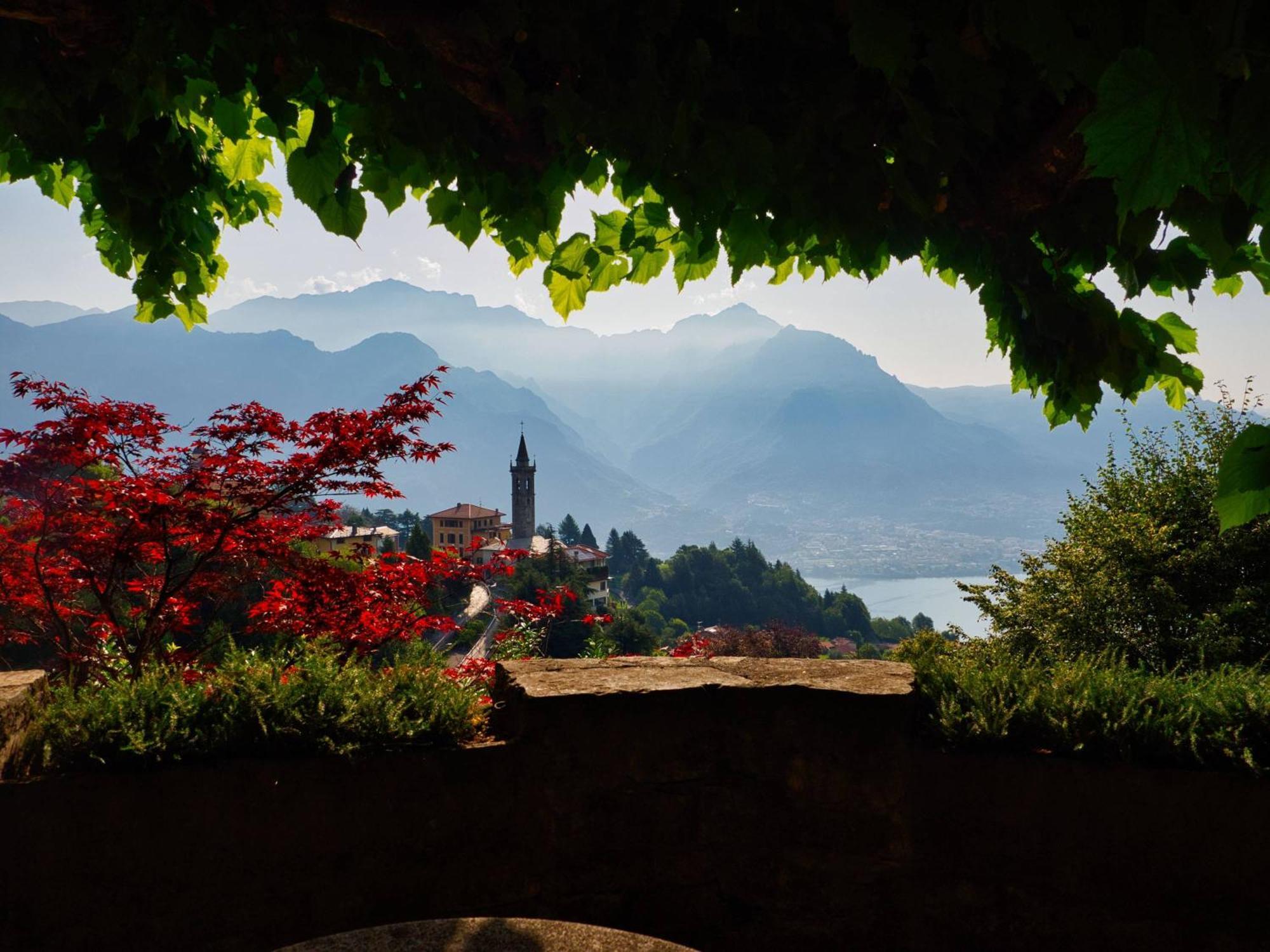 Panoramic Lakeview House Bellagio Civenna المظهر الخارجي الصورة